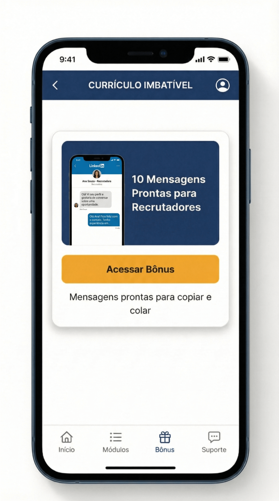 10 Mensagens Prontas para Recrutadores